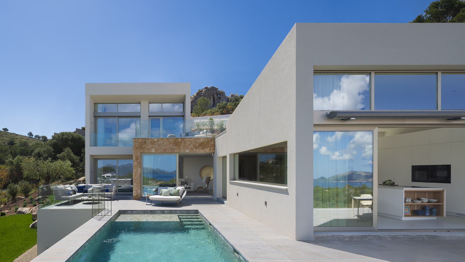 Architektur, Landschaftsgestaltung und Innenarchitektur auf Mallorca
