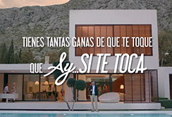 Haus LF61 in Pollença als Kulisse eines Spots der Lotería Primitiva